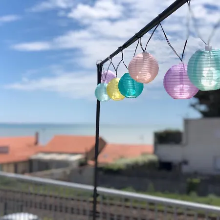 Vue Mer A 200m De La Plage 펜션 앙굴랑-쉬르-메르